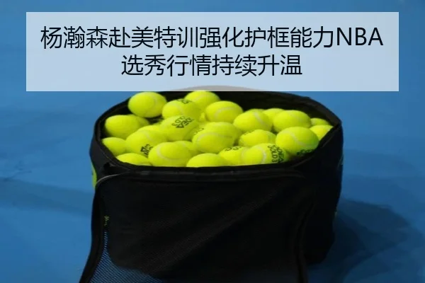 杨瀚森赴美特训强化护框能力NBA选秀行情持续升温